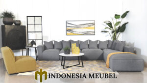 Sofa Sudut Minimalis Terbaru Simple Modern Design IM-0057