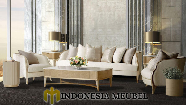 Sofa Tamu Minimalis Mewah Elegant Classic Style IM-0046
