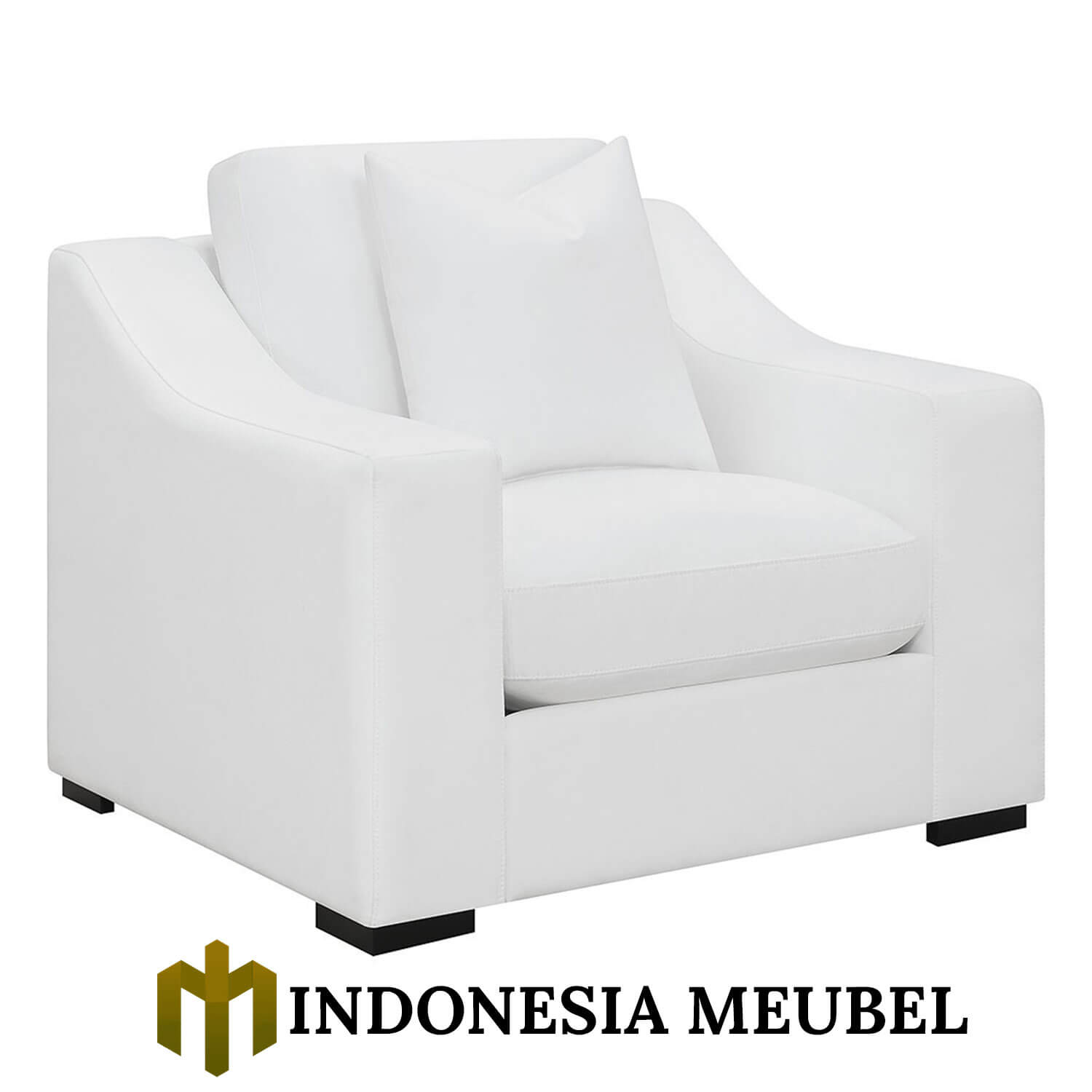 Sofa Tamu Minimalis Terbaru Pure White Elegant IM-0049.2