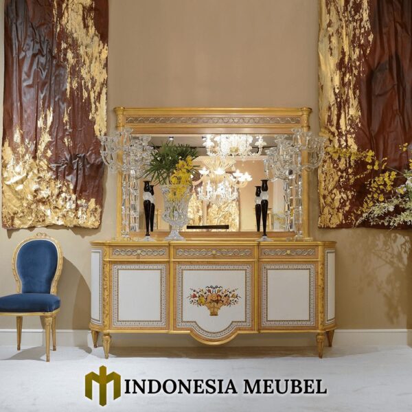 Meja Konsul Mewah Klasik Majestic Palace Carving Style IM-0300