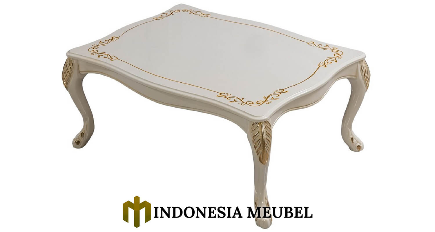 Set Sofa Tamu Mewah Terbaru Putih Duco Luxury Color IM-0589.2