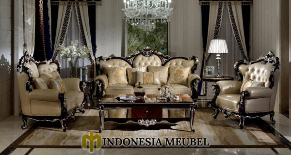 Sofa Tamu Mewah Jati Klasik Carving Best Sale Royal Style IM-0477