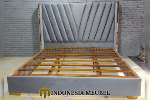 Dipan Minimalis Modern Stainless Steel List Gold Candy IM-0663