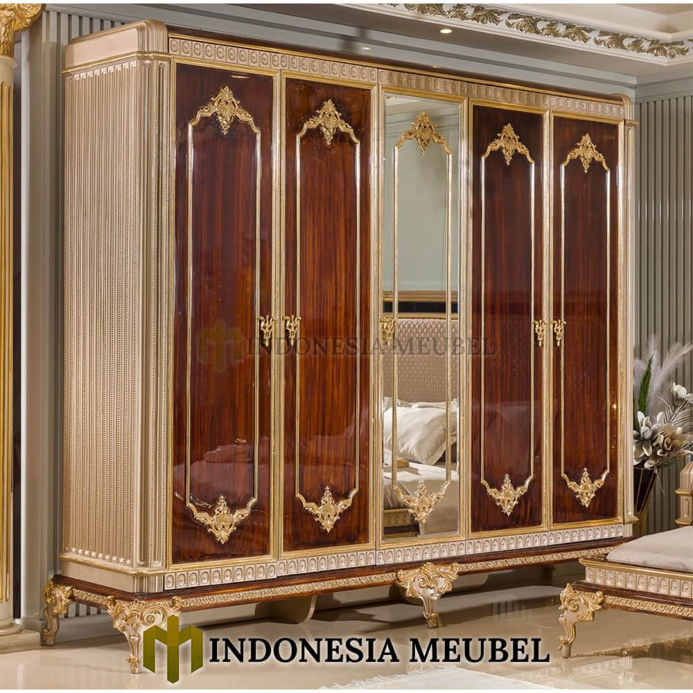 Lemari Baju Mewah Jepara Classic Carving Victorian Design IM-457 1 Lemari Baju Mewah Jepara Classic Carving Victorian Design IM-457