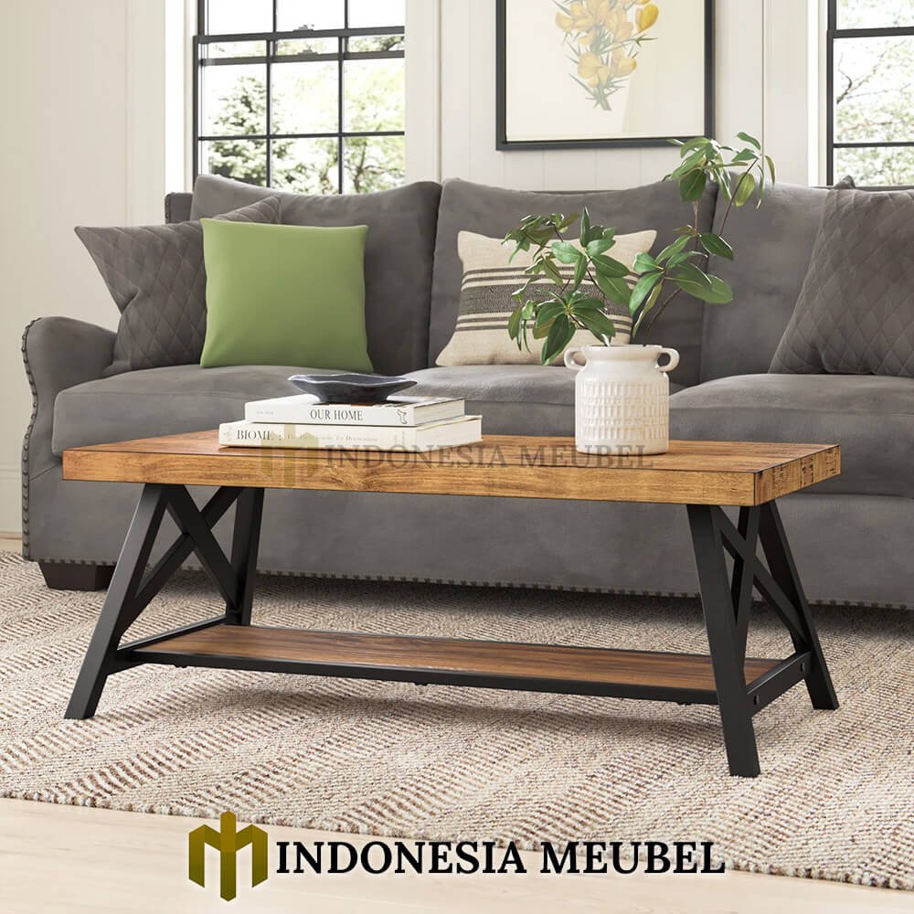 Meja Tamu Minimalis Industrial Style Simple Interior Design IM-409 3 Meja Tamu Minimalis Industrial Style Simple Interior Design IM-409.2