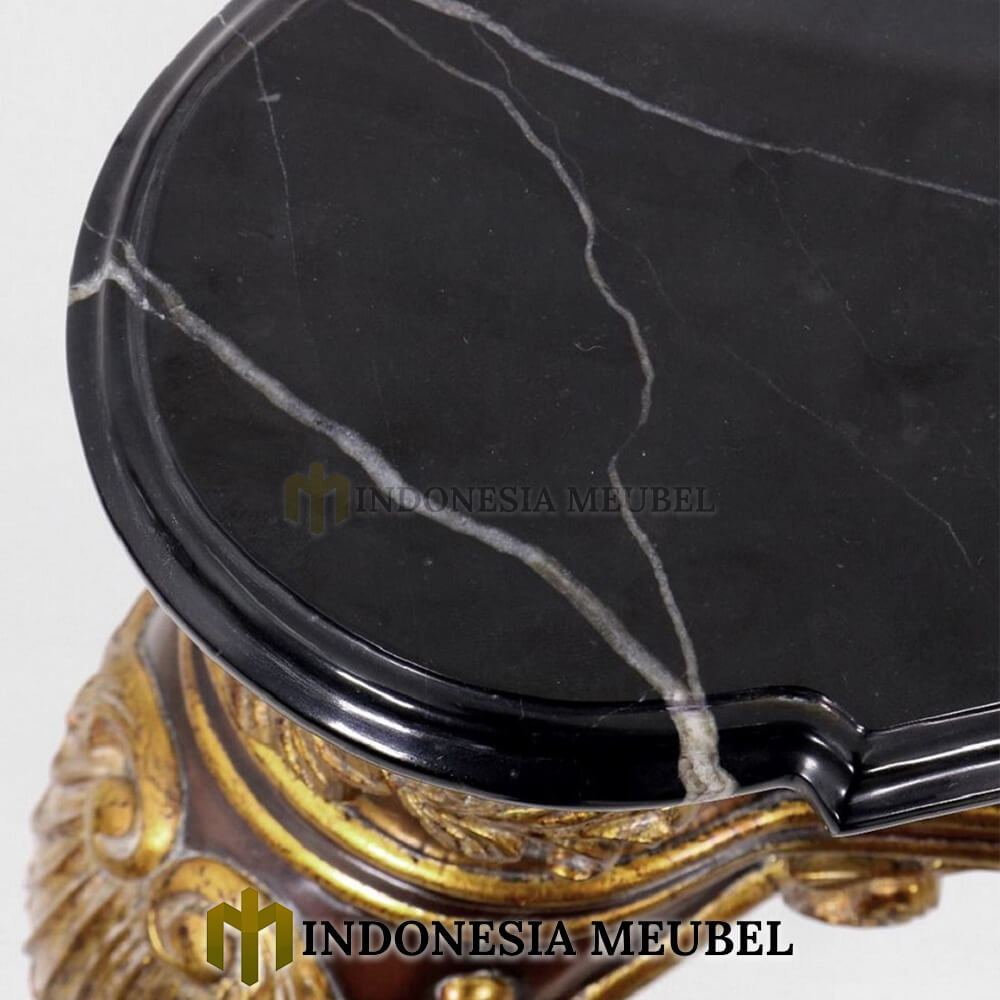 Meja Konsul Mewah Jati Top Nero Marbel New Furniture Indonesia IM-583 2 Meja Konsul Mewah Jati Top Nero Marbel New Furniture Indonesia IM-583.1