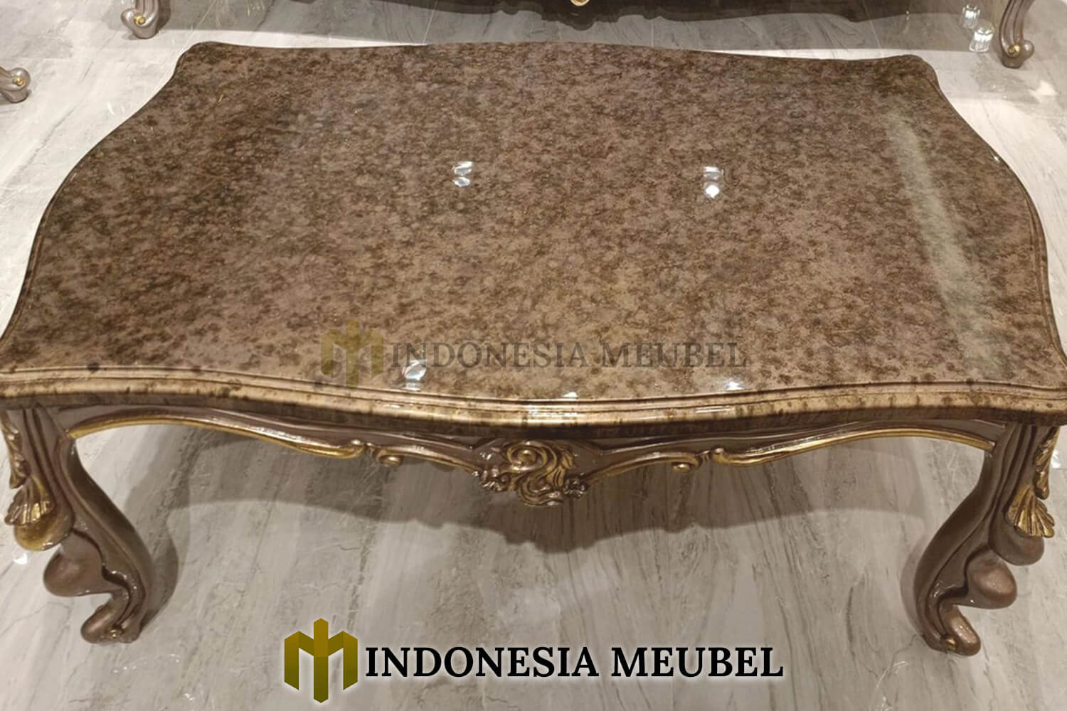 Meja Tamu Mewah Marmer Luxury Europe Design Carving IM-600 2 Meja Tamu Mewah Marmer Luxury Europe Design Carving IM-600.1