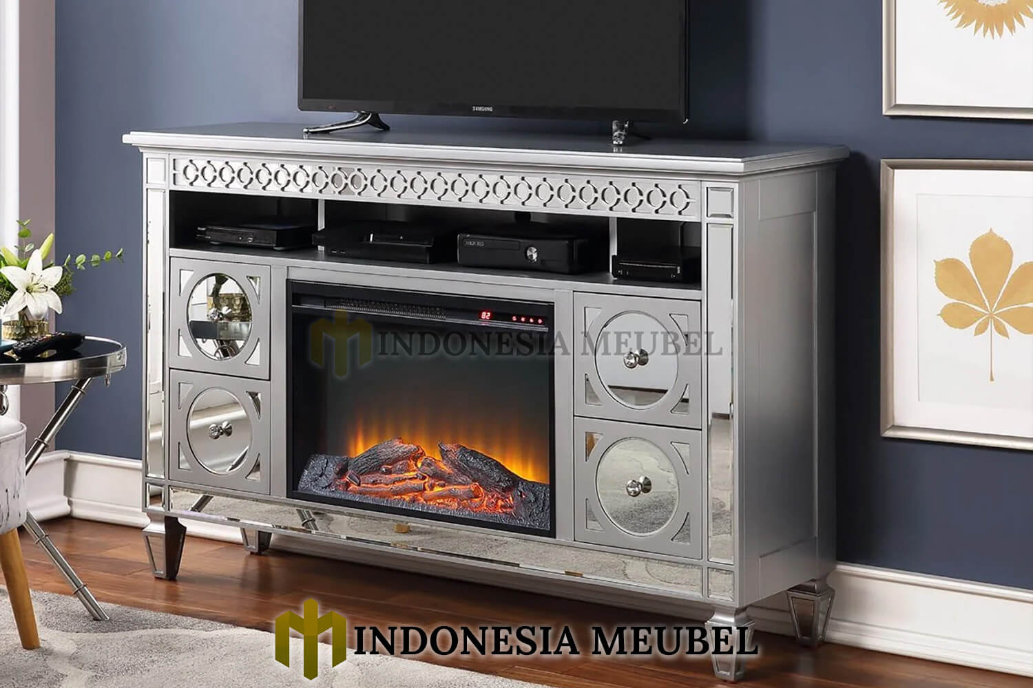 Bufet TV Minimalis Cantik Furniture Jepara Best Seller IM-695