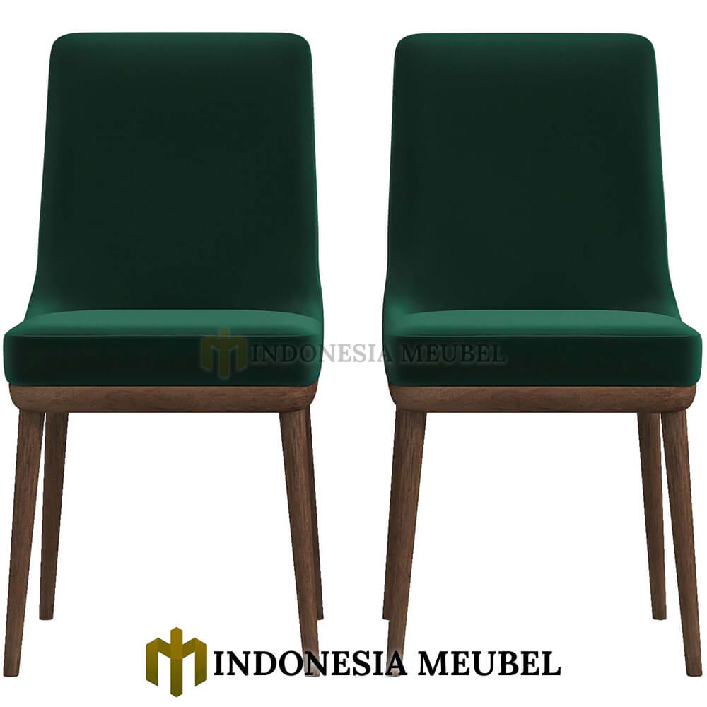 Kursi Makan Minimalis Vintage Classic Natural Jati Canvas Fabric IM-719 3 Kursi Makan Minimalis Vintage Classic Natural Jati Canvas Fabric IM-719.2