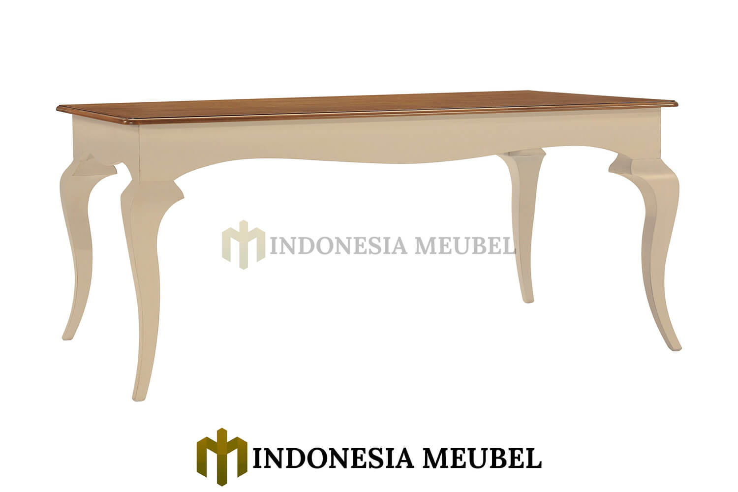 Meja Makan Minimalis Putih Solid Duco White Ivory Color IM-669 1 Meja Makan Minimalis Putih Solid Duco White Ivory Color IM-669
