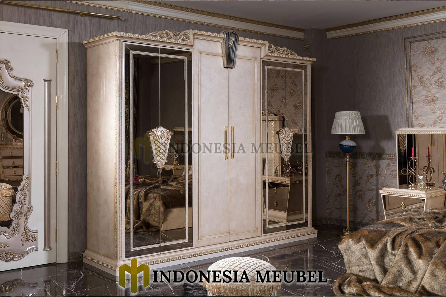 Tempat Tidur Mewah Minimalis Elegant Interior Design IM-681 3 Tempat Tidur Mewah Minimalis Elegant Interior Design IM-681.2
