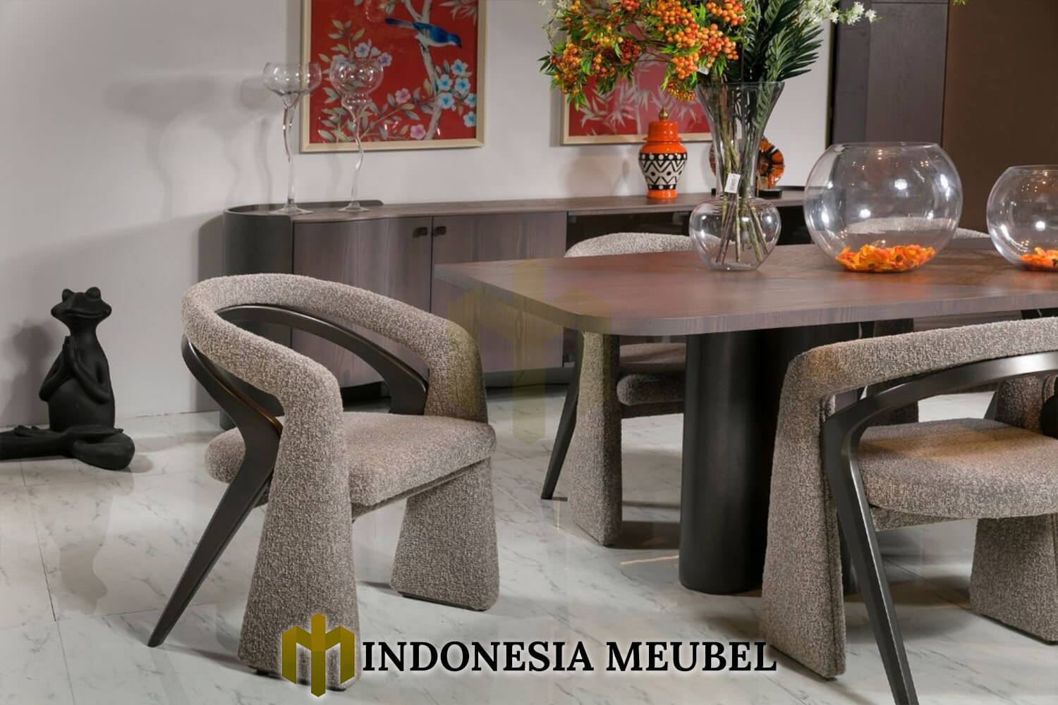 Model Meja Makan Minimalis Terbaru Modern Elegant Dining Room IM-867 2 Model Meja Makan Minimalis Terbaru Modern Elegant Dining Room IM-867.1