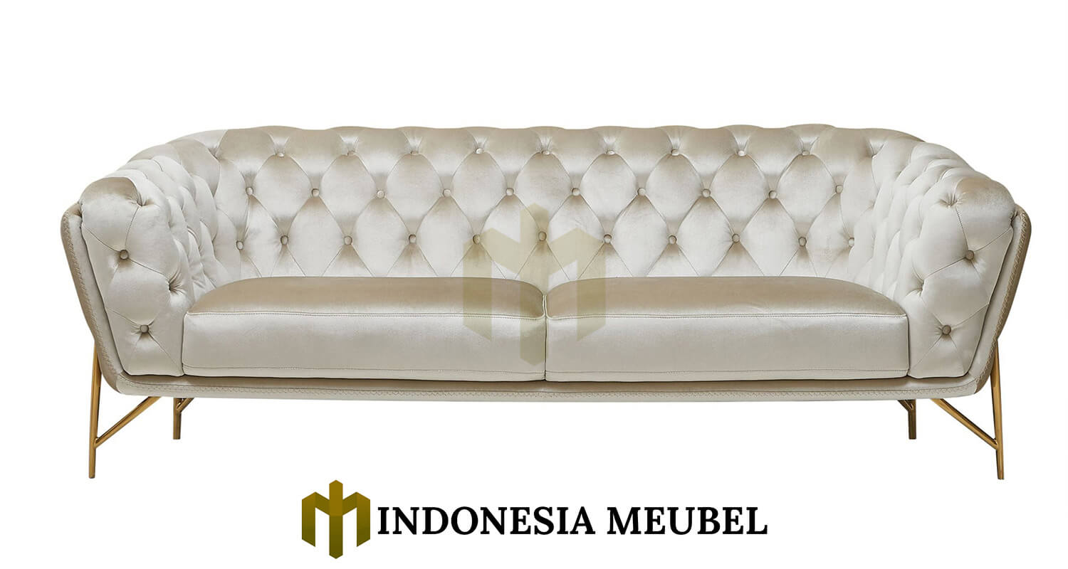 Sofa Minimalis Mewah Modern Chesterfield Design Best Seller IM-822