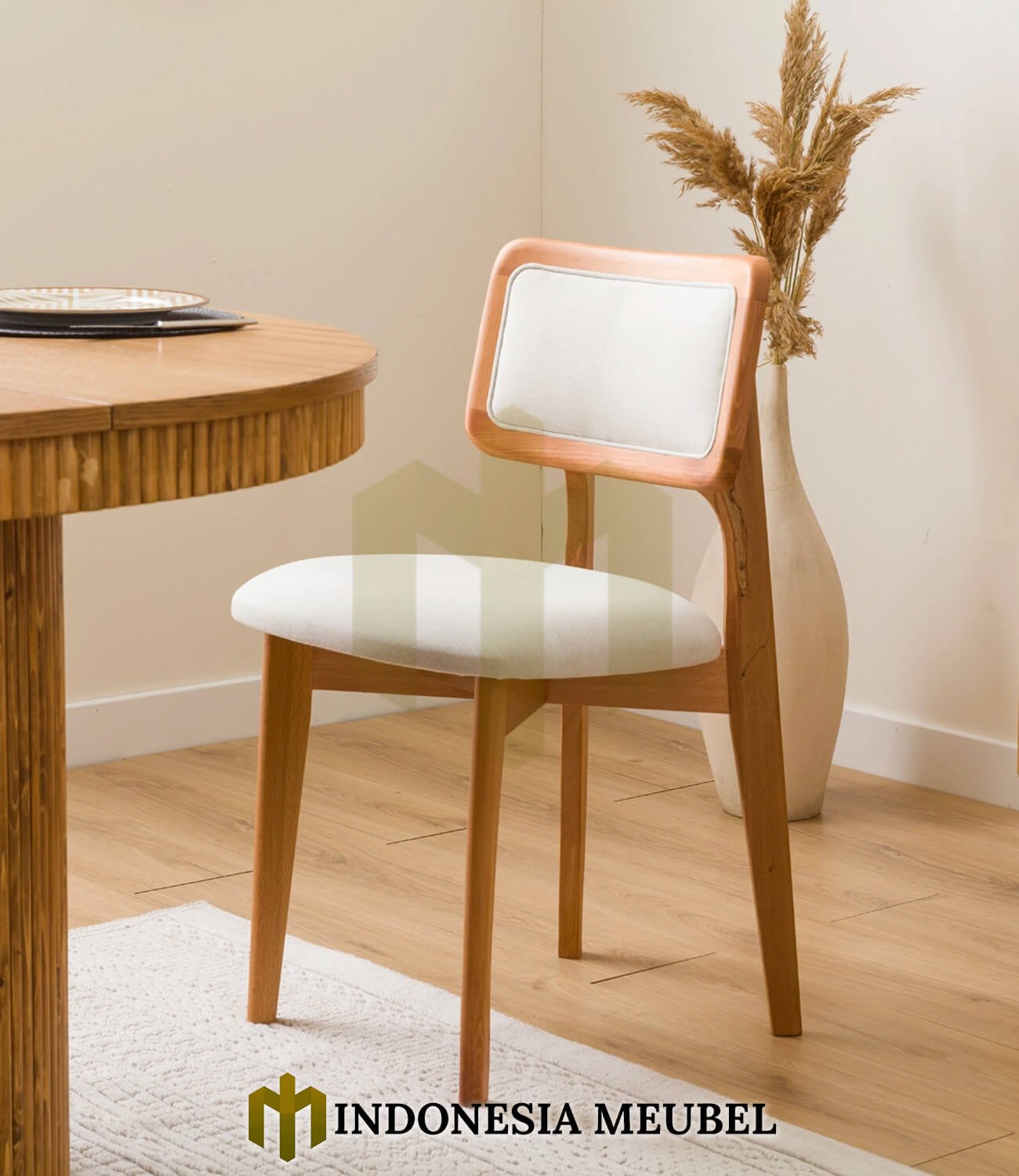Kursi Makan Minimalis Terbaru Kayu Jati Solid Wood IM-901 2 Kursi Makan Minimalis Terbaru Kayu Jati Solid Wood IM-901.1