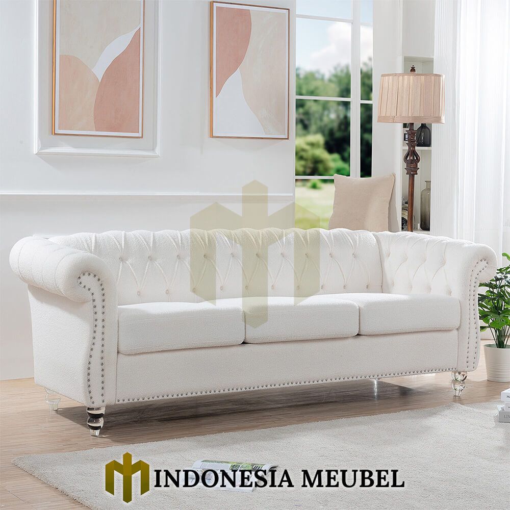 Harga Sofa Minimalis Chesterfield Terbaru Softly Fabric IM-932