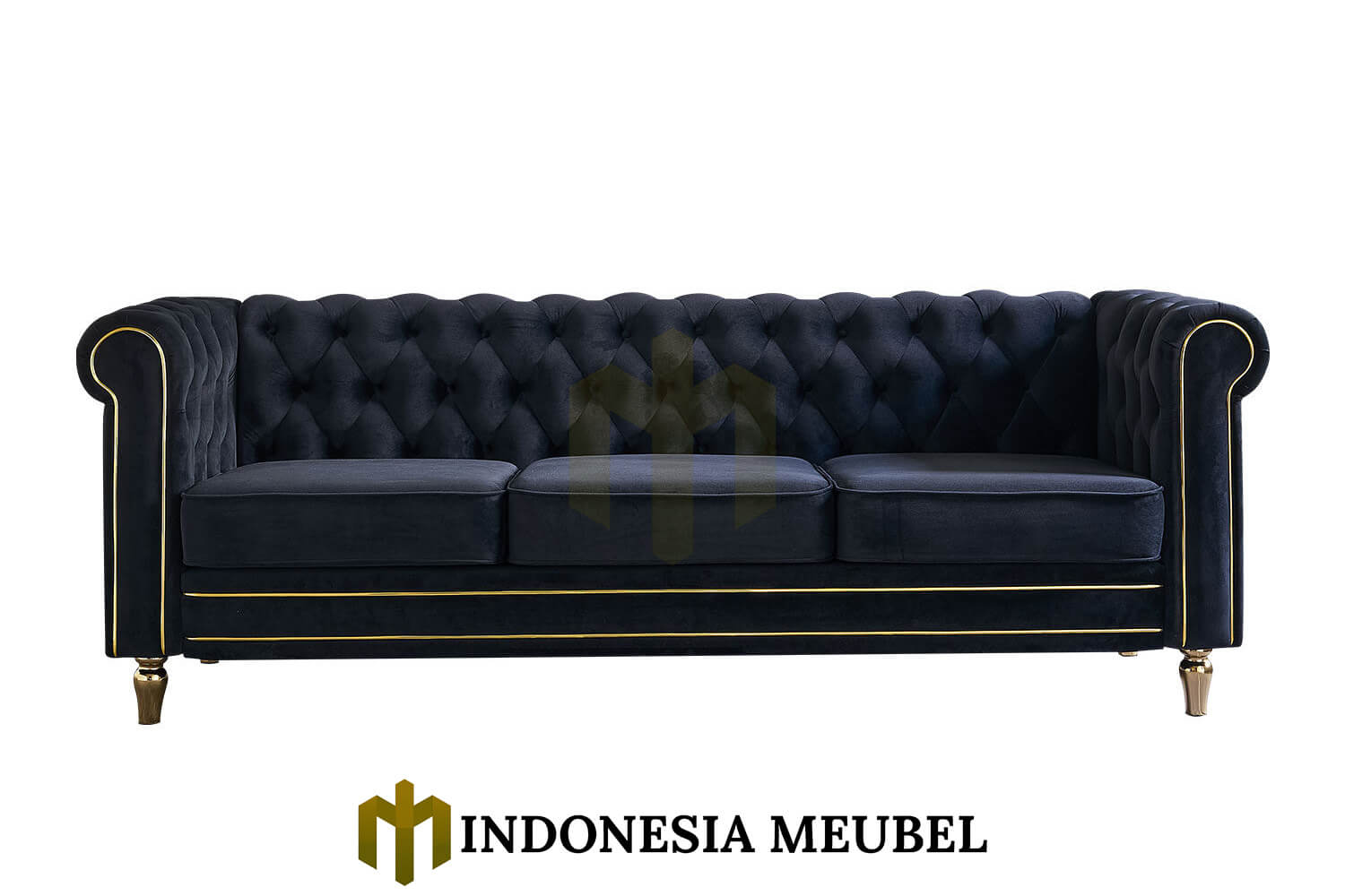 Sofa Chesterfield Jepara Rangka Kayu Jati Solid IM-933