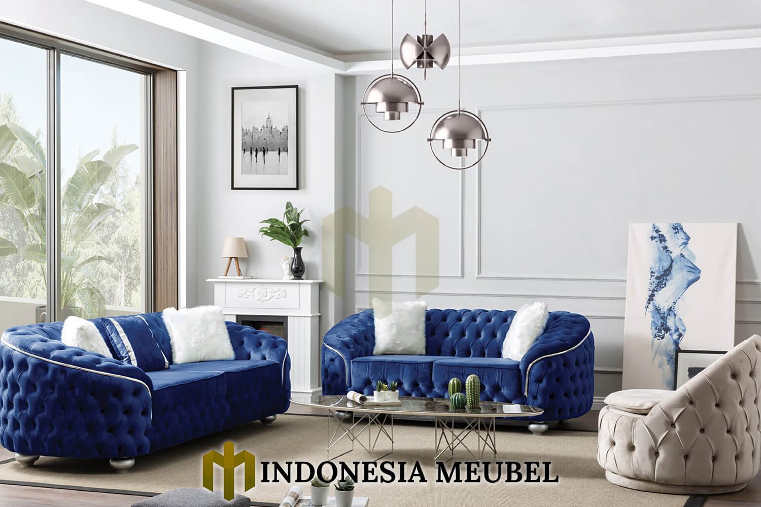 Chesterfield Sofa Minimalis Modern Luxury Type IM-940 1 Chesterfield Sofa Minimalis Modern Luxury Type IM-940