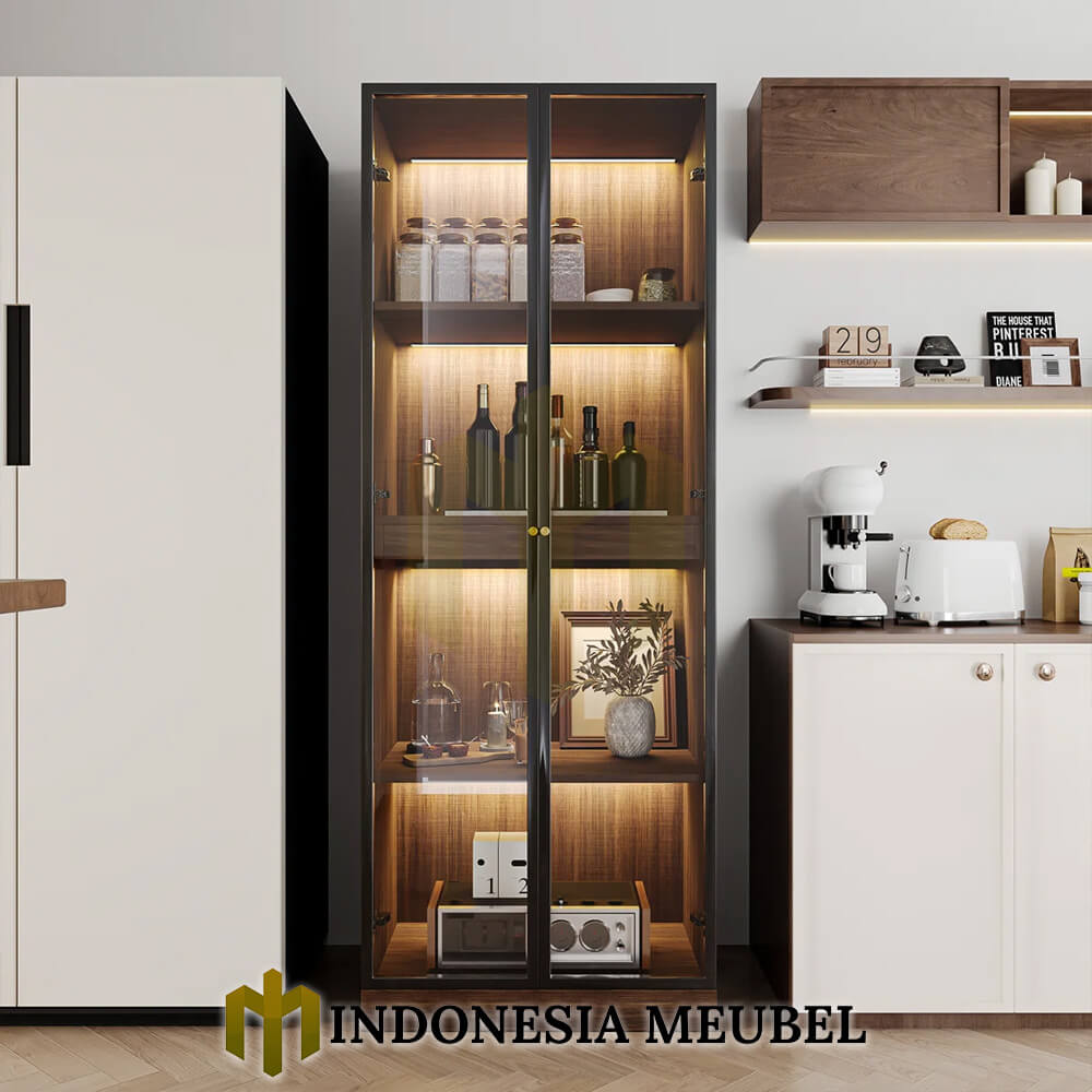 Lemari Pajangan Kaca Minimalis Modern Ramadhan Sale IM-986 1 Lemari Pajangan Kaca Minimalis Modern Ramadhan Sale IM-986