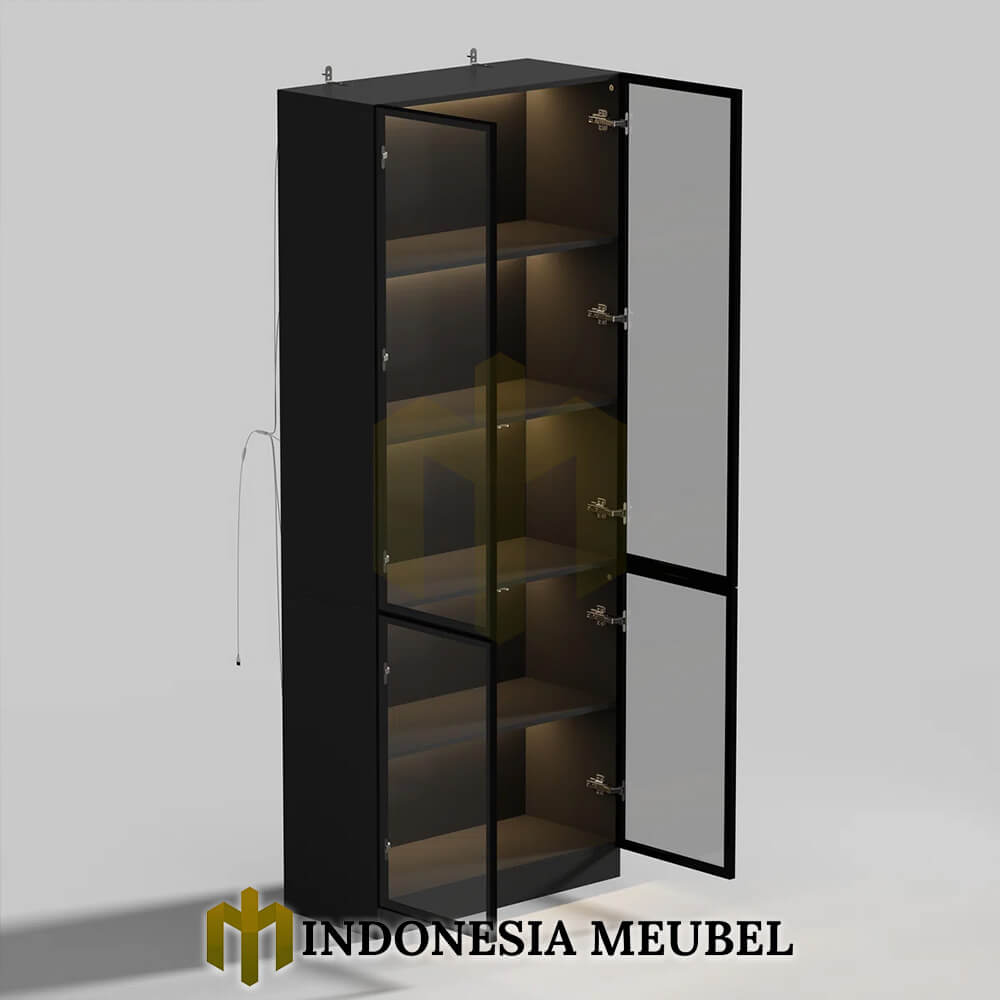 Lemari Pajangan Wine Minimalis Modern With LED IM-987 3 Lemari Pajangan Wine Minimalis Modern With LED IM-987.2