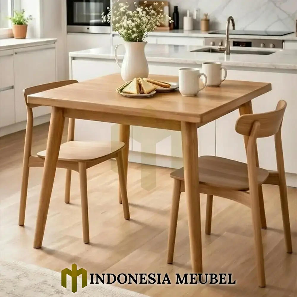 Meja Makan Jati Minimalis Waterbase Color IM-951 1 Meja Makan Jati Minimalis Waterbase Color IM-951