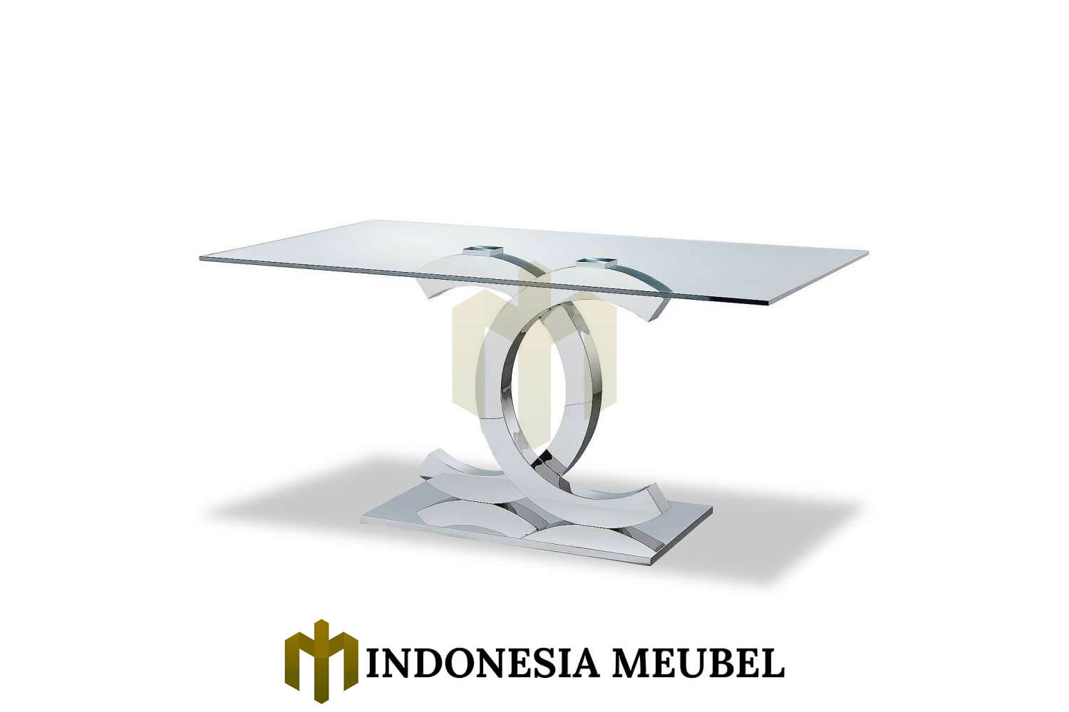 Meja Makan Stainless Minimalis Channel Fancy Design IM-981 2 Meja Makan Stainless Minimalis Channel Fancy Design IM-981.1
