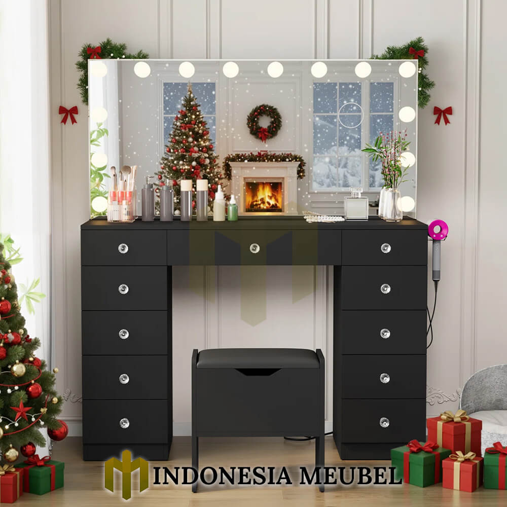 Meja Rias Minimalis Modern Hollywood Lamp Design IM-998 2 Meja Rias Minimalis Modern Hollywood Lamp Design IM-998.1