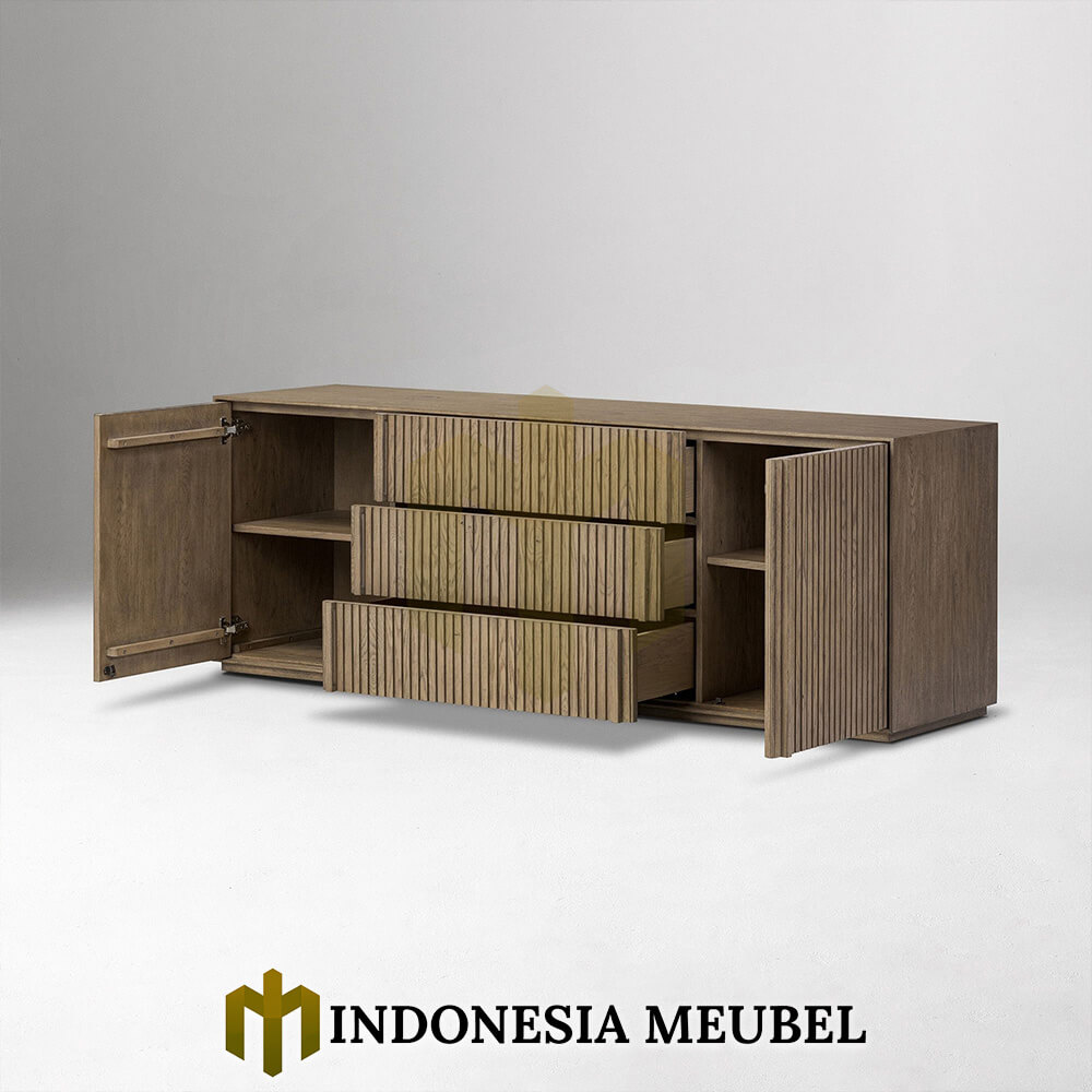Meja TV Minimalis Visillia Kayu Jati Solid Elegant IM-1031 3 Meja TV Minimalis Visillia Kayu Jati Solid Elegant IM-1031.2