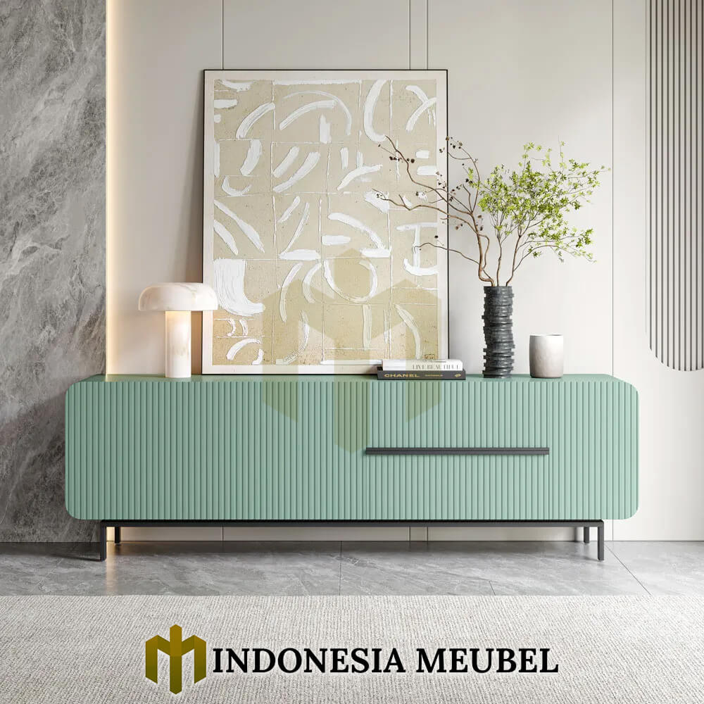 Model Meja TV Minimalis Terbaru Solid Duco Model Salur IM-1006