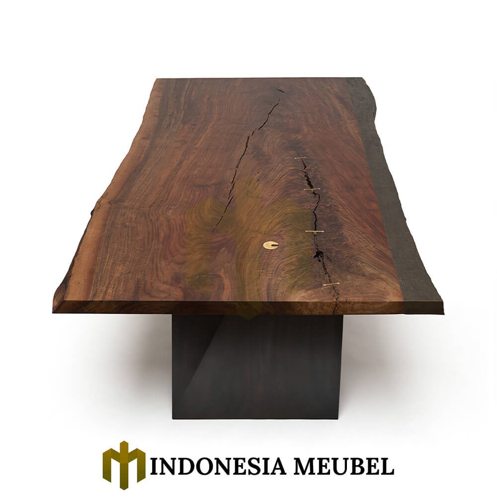 Meja Kayu Suar Utuh Solid Wood Industrial Style IM-1062 2 Meja Kayu Suar Utuh Solid Wood Industrial Style IM-1062.1