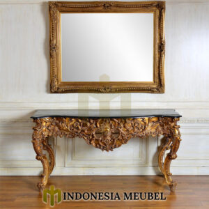 Meja Konsol Mewah Klasik Luxurious Carving Style IM-1089