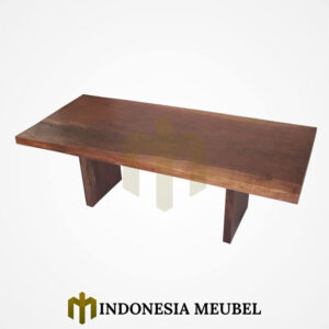 Meja Makan Suar Minimalis Kayu Utuh Best Seller IM-1056