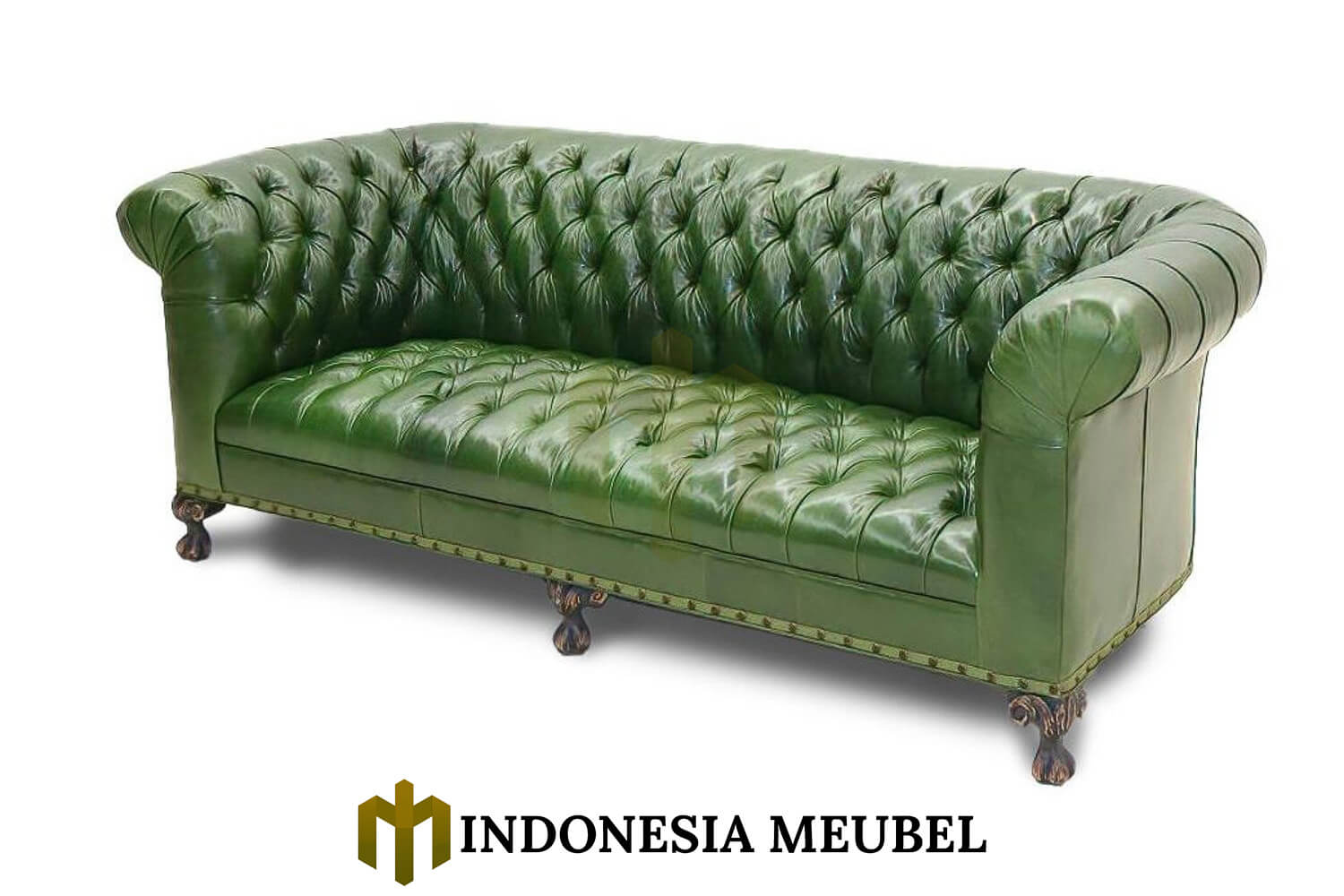 Sofa Tamu Chesterfield Kulit Sapi Classic Elegant IM-1050 1 Sofa Tamu Chesterfield Kulit Sapi Classic Elegant IM-1050