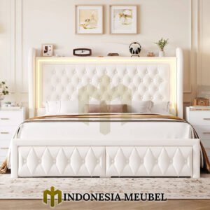 Home 2 Harga Tempat Tidur Minimalis Jepara Desain Cantik Futuristic IM-1127