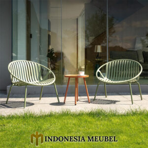 Kursi Outdoor Aluminium Minimalis Desain Kursi Teras Cantik IM-1133