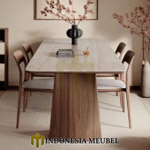 Meja Makan Minimalis Modern Elegant Simple Design IM-1129