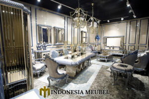 Model Meja Makan Mewah Gaya Kerajaan Desain Cantik IM-1106
