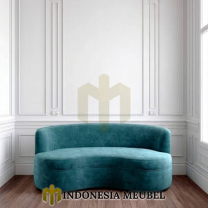 Sofa Minimalis Terbaru Softly Royal Foam Beludru Fabric IM-1118