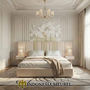 Home 1 Tempat Tidur Minimalis Full Kain Model Warna Anggun IM-1128