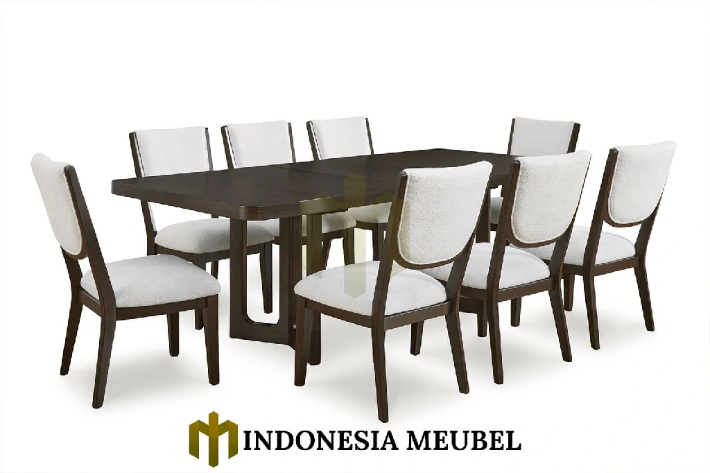 Harga Meja Makan Minimalis Jepara Natural Walnut Premium IM-1162 2 Harga Meja Makan Minimalis Jepara Natural Walnut Premium IM-1162.1