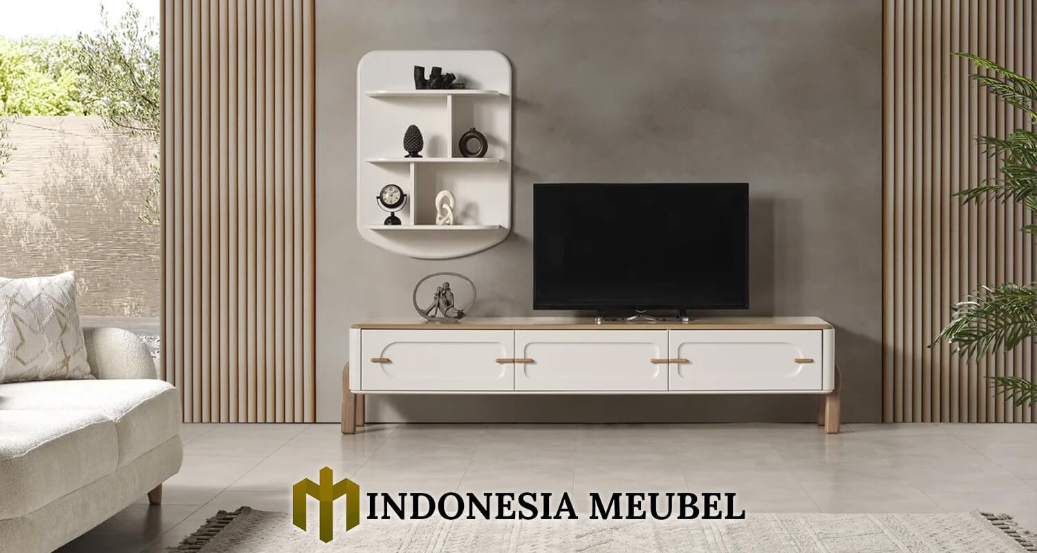 Harga Meja TV Minimalis Jepara Grat Solid Wood IM-1175 1 Harga Meja TV Minimalis Jepara Grat Solid Wood IM-1175