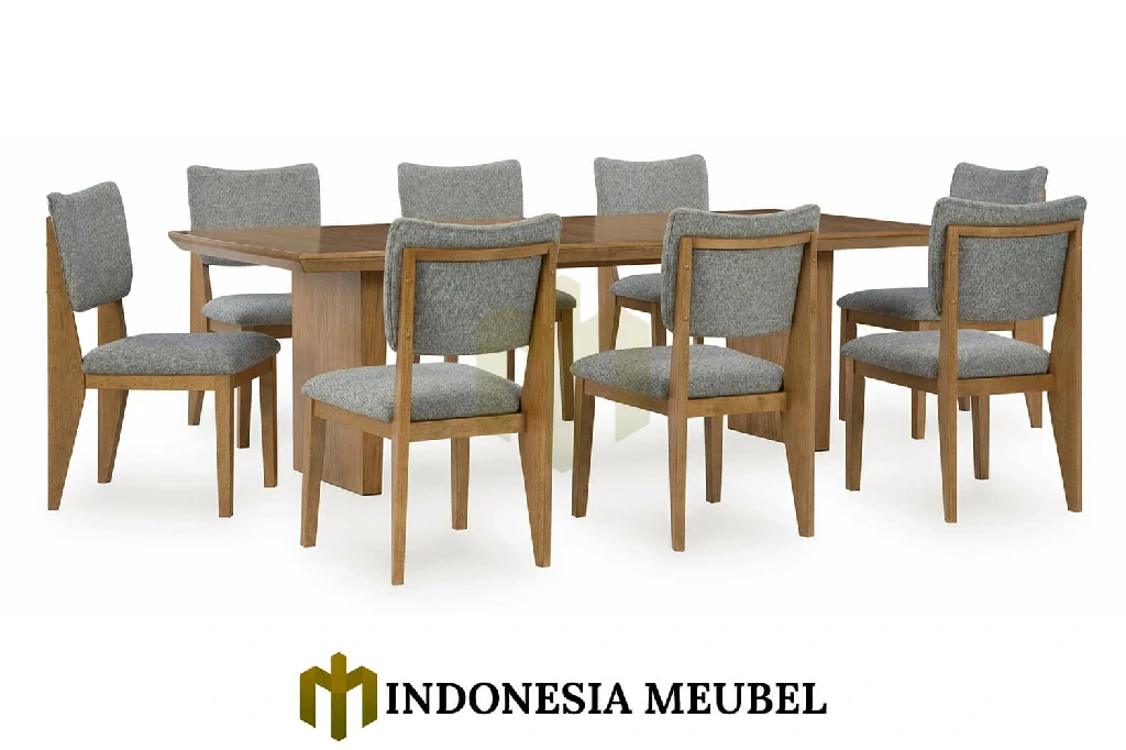 Meja Makan Jati Minimalis Natasha Desain Cantik IM-1163 2 Meja Makan Jati Minimalis Natasha Desain Cantik IM-1163.1