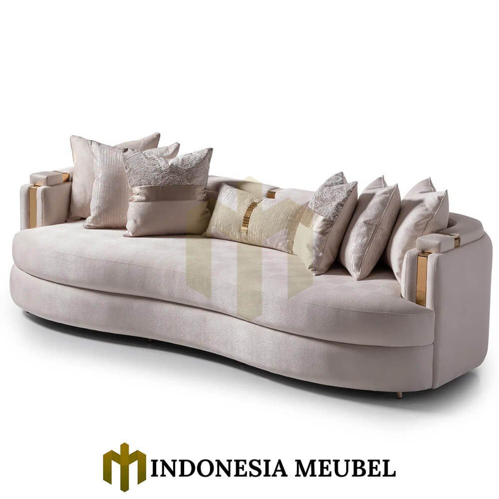 Sofa 3 Seater Minimalis Modern Style Curved Design IM-1169 2 Sofa 3 Seater Minimalis Modern Style Curved Design IM-1169.1