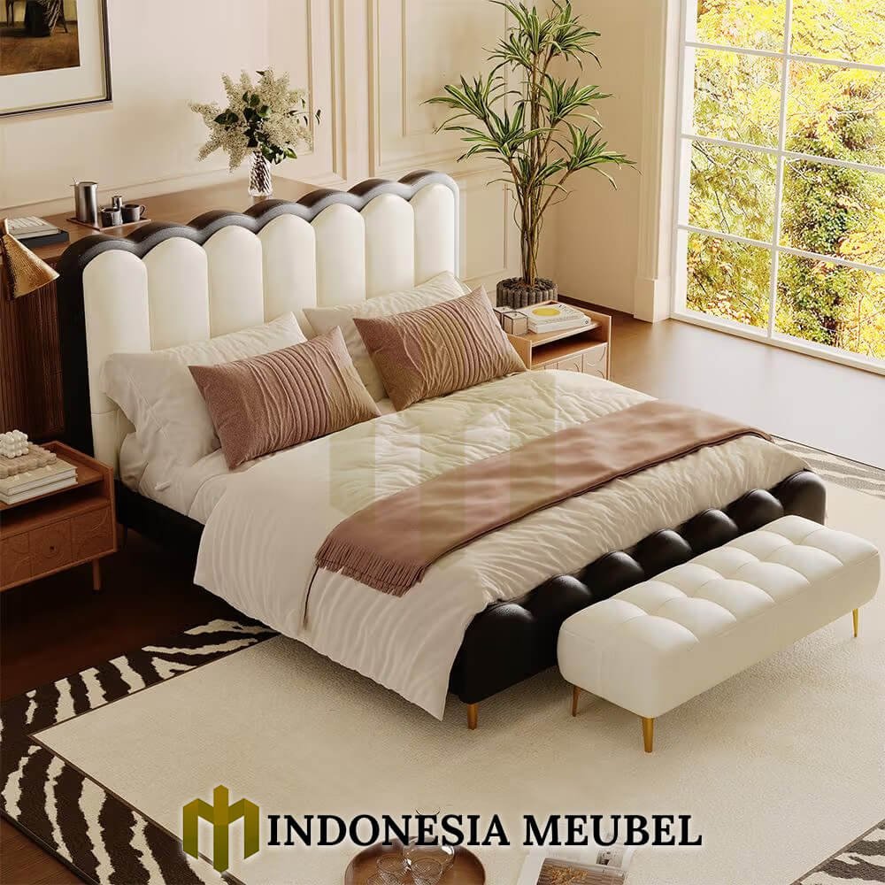 Tempat Tidur Minimalis Modern Desain Cantik Luxury IM-1165 2 Tempat Tidur Minimalis Modern Desain Cantik Luxury IM-1165.1