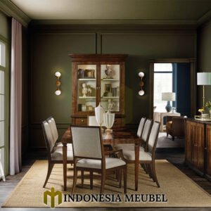 Beli Meja Makan Minimalis Jepara Solid Teak Premium Wood IM-1202