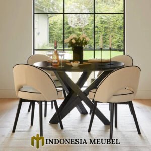 Jual Meja Makan Minimalis Modern Vanessa Eksklusif Model IM 1190