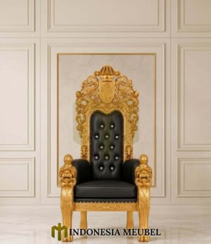 King Chair Carving British Kingdom Collection Model IM-1198