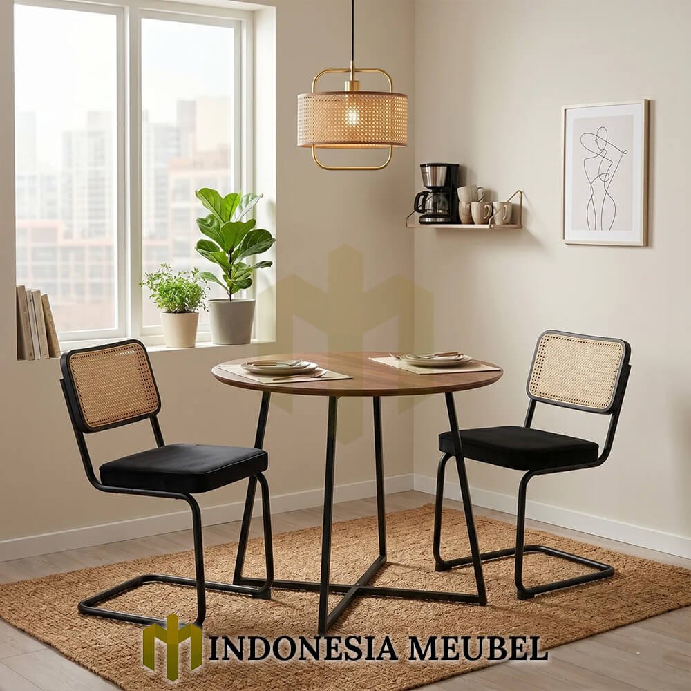 Meja Makan Minimalis Industrial Cesca Chair Design IM-1217 2 Meja Makan Minimalis Industrial Cesca Chair Design IM-1217.1