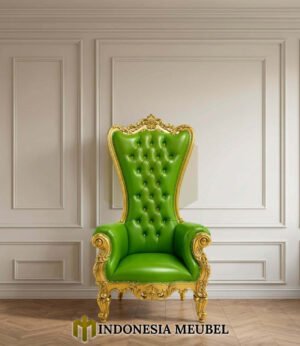 Queen Throne Chair Luxury Carving Gorgeous Style IM-1199