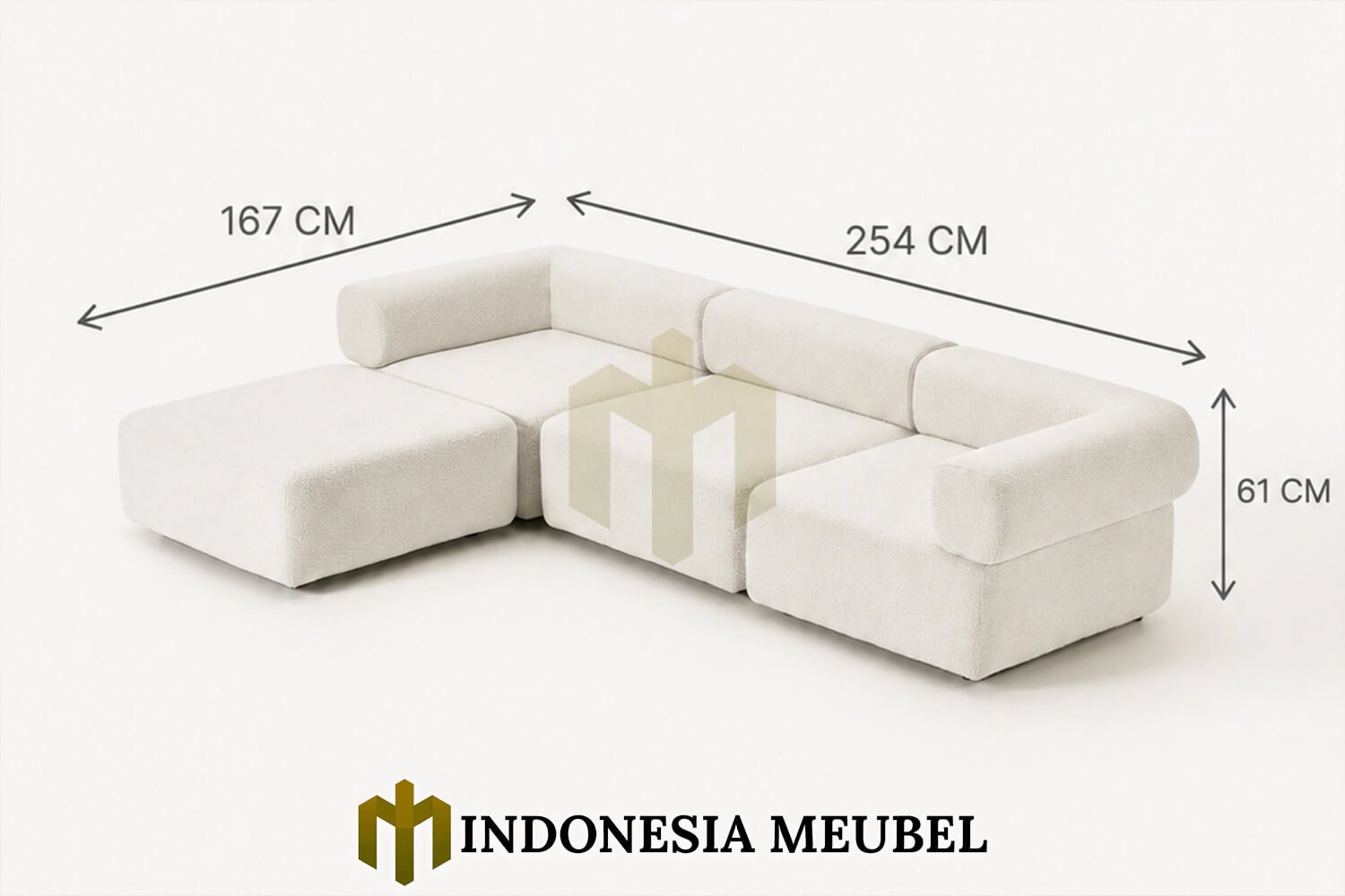 Sectional Sofa Minimalis Desain Soft Royal Foam IM-1223 3 Sectional Sofa Minimalis Desain Soft Royal Foam IM-1223.2