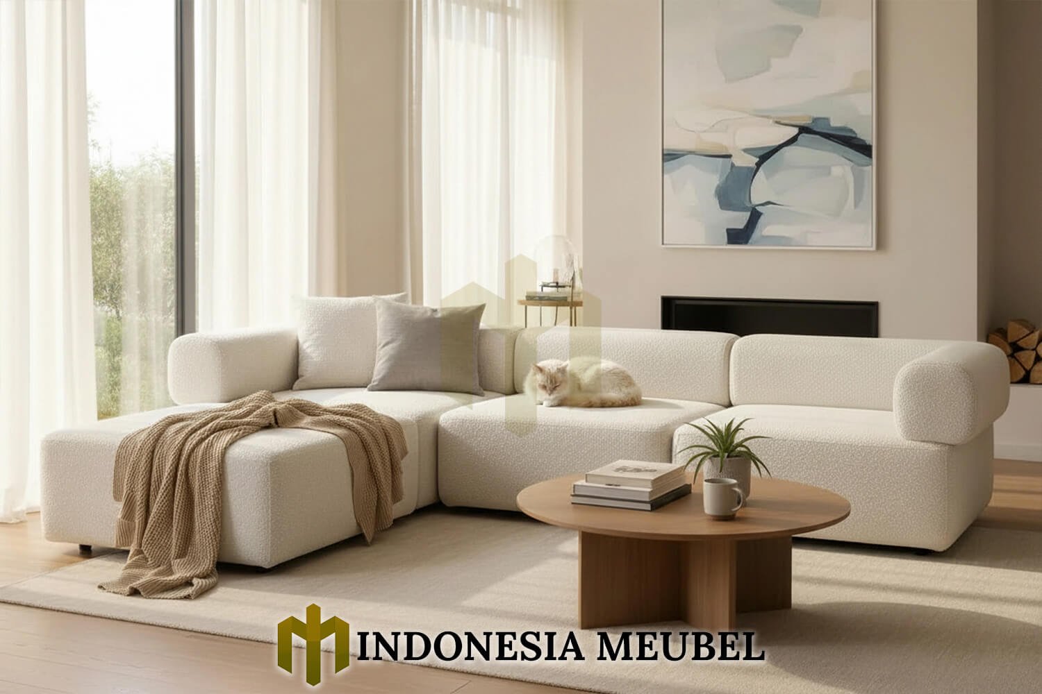 Sectional Sofa Minimalis Desain Soft Royal Foam IM-1223 1 Sectional Sofa Minimalis Desain Soft Royal Foam IM-1223